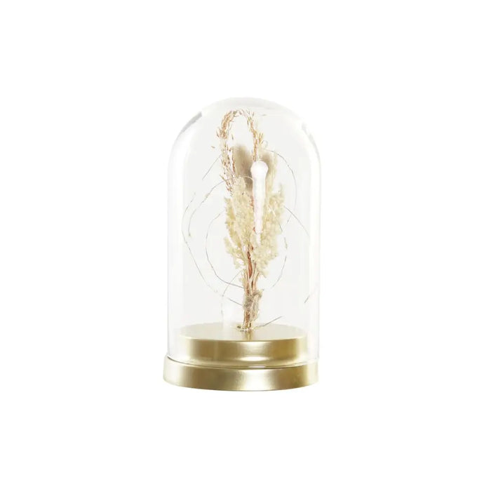 Ярка декорация DKD Home Decor Метал Кристал Цвете 30 x 40