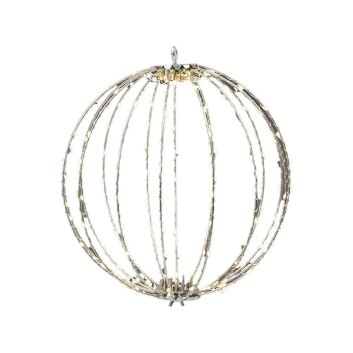 Ярка декорация Lumineo Сребрист Метал 220 V