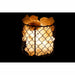Ярка декорация DKD Home Decor Сол Черен Оранжев 15 W 17 x