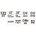Yato YT-38901 Комплект инструменти XXL 1/4-1/2’’ 122 бр.