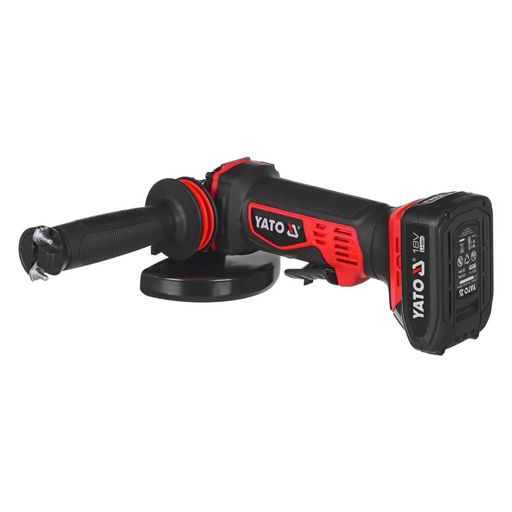 Yato YT-82826 Ъглошлайф 125 mm 18 V Черен Червен