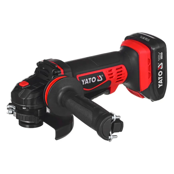 Yato YT-82826 Ъглошлайф 125 mm 18 V Черен Червен