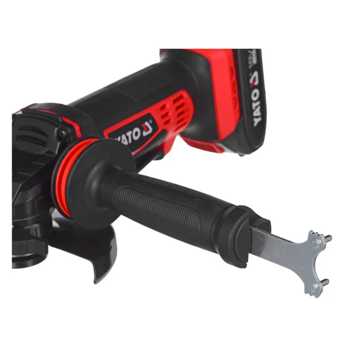 Yato YT-82826 Ъглошлайф 125 mm 18 V Черен Червен