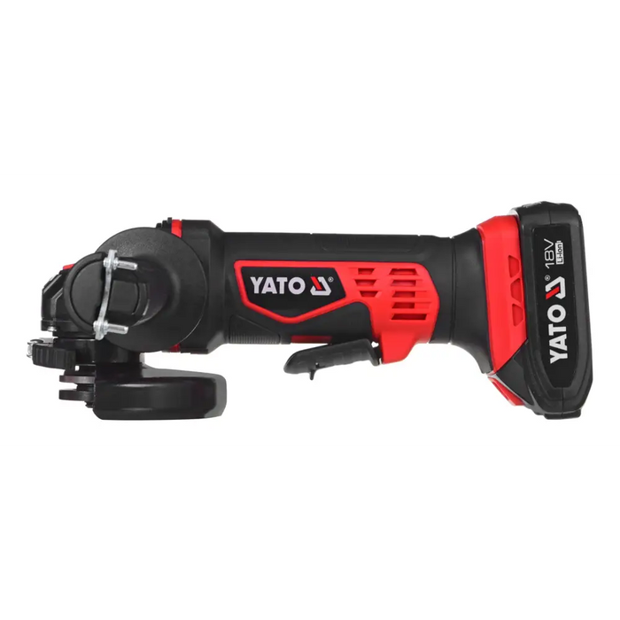 Yato YT-82826 Ъглошлайф 125 mm 18 V Черен Червен