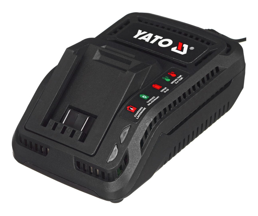 Yato YT-82826 Ъглошлайф 125 mm 18 V Черен, Червен