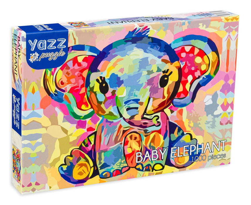 Пъзел Yazz Puzzle от 1000 части - Бебе слонче