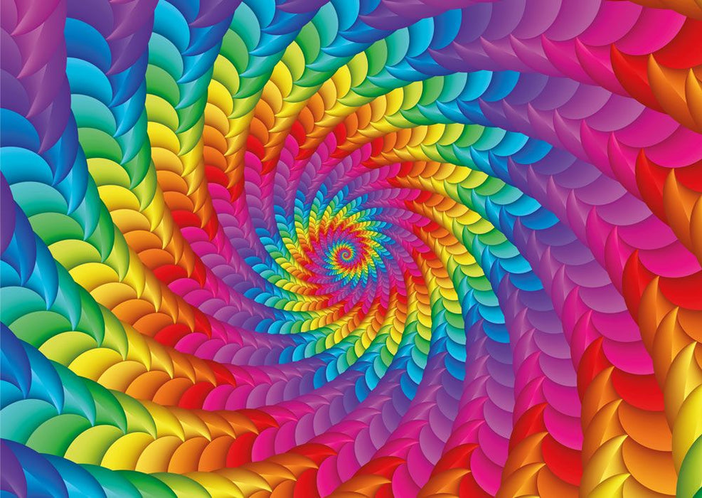 Пъзел Yazz Puzzle от 1000 части - Психеделична дъга