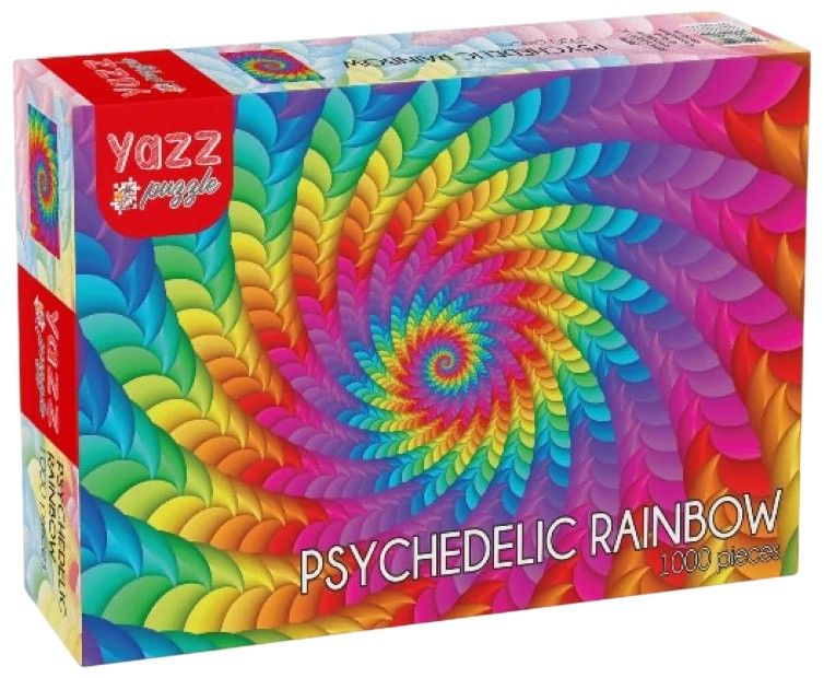 Пъзел Yazz Puzzle от 1000 части - Психеделична дъга
