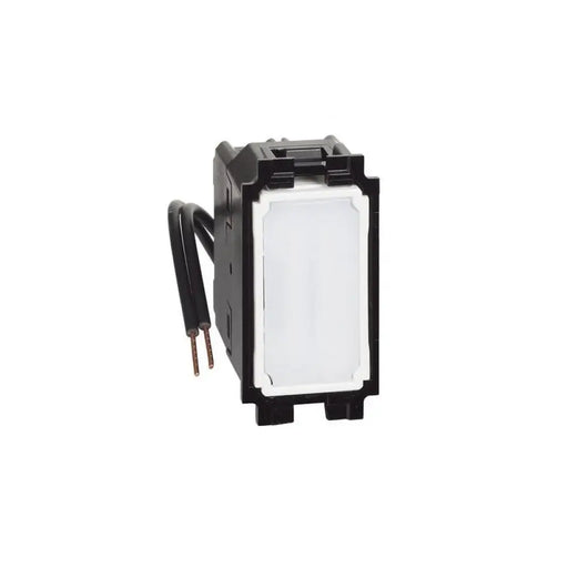 ЕДНОМОДУЛЕН КРЪСТАТ КЛЮЧ LIVING NOW LEGRAND - СИН ЛЕД