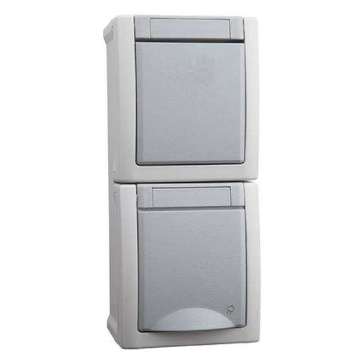 ЕДНОПОЛЮСЕН КЛЮЧ + КОНТАКТ IP54 PANASONIC Pacific