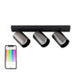 Yeelight Ceiling Spotlight YLDDL-0085-B (три крушки) черен
