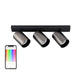 Yeelight Ceiling Spotlight YLDDL-0085-B (три крушки) черен