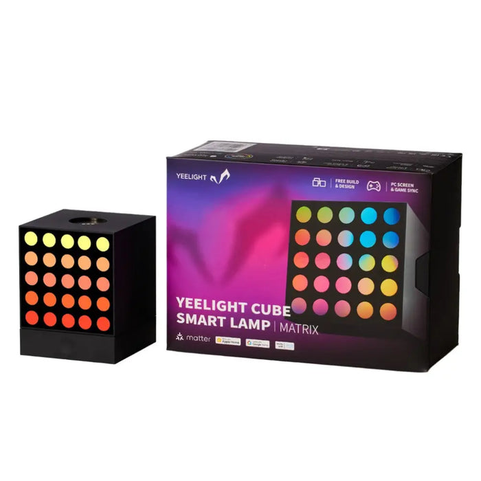 Yeelight Cube Смарт настолна лампа Wi-Fi/Bluetooth