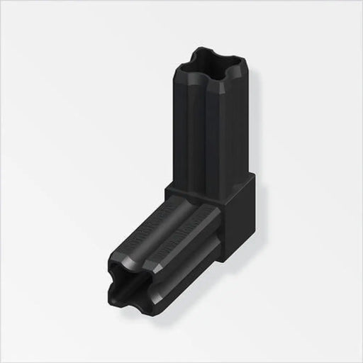 ЪГЛОВ КОНЕКТОР PVC 23.50 ММ ALFER ALUMINIUM