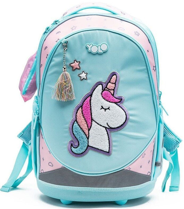 Ученическа раница YOLO Unicorn - С 3 отделения