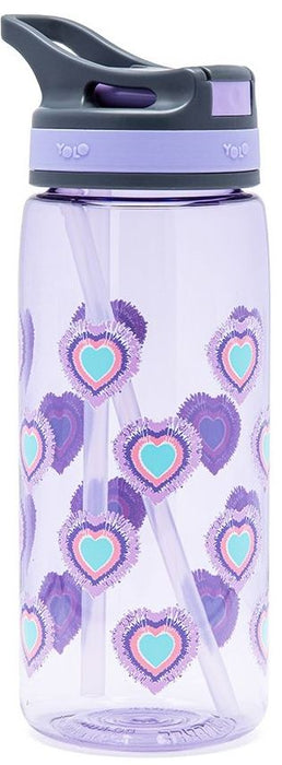 Бутилка за вода YOLO - 550 ml, Hearts