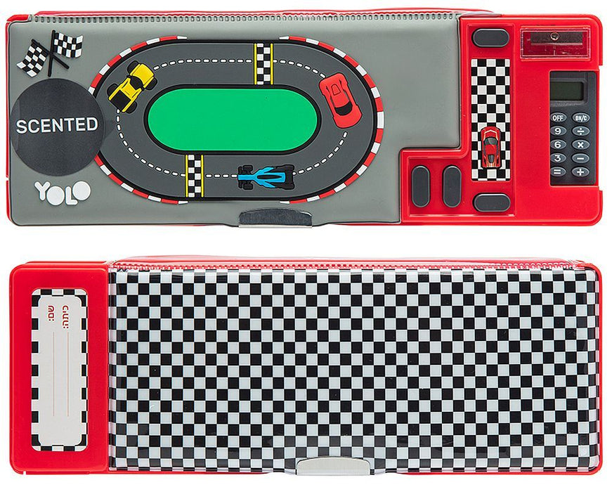 Ретро несесер YOLO Racing Car - Ароматизиран, с калкулатор