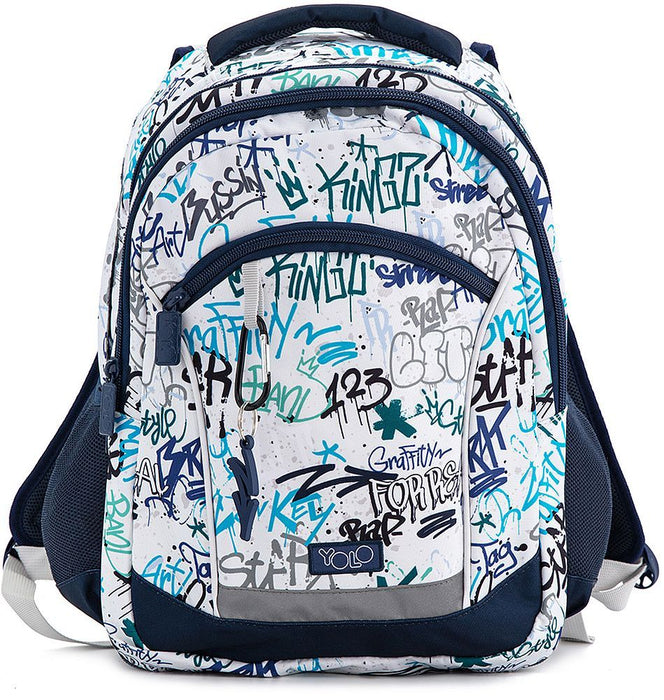 Ученическа раница YOLO Grafiti - 2 in 1