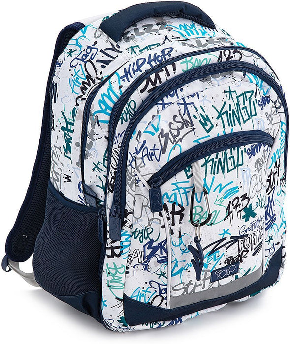 Ученическа раница YOLO Grafiti - 2 in 1