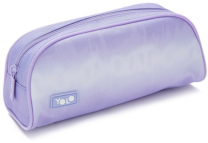 Ученически несесер YOLO Tie Dye - Purple, 1 цип