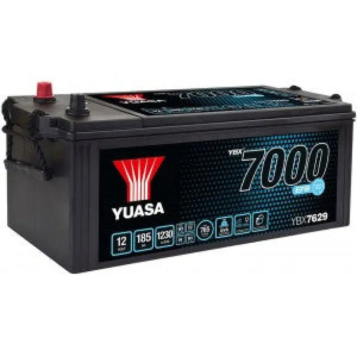 YUASA YBX 7000 SUPER HEAVY DUTY EFB 185AH 1230A L+