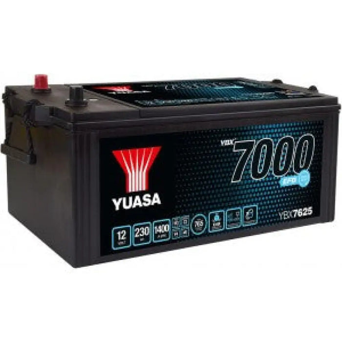 YUASA YBX 7000 SUPER HEAVY DUTY EFB 230AH 1400A L+