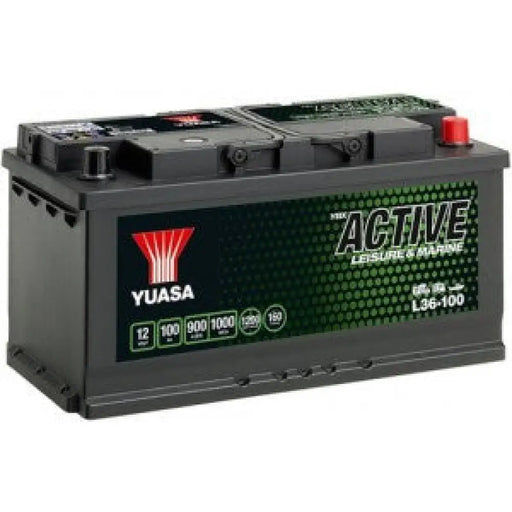 YUASA YBX ACTIVE LEISURE & MARINE 100AH 900A R+
