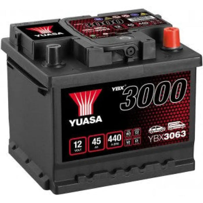 YUASA YBX3000 45AH 440A R+