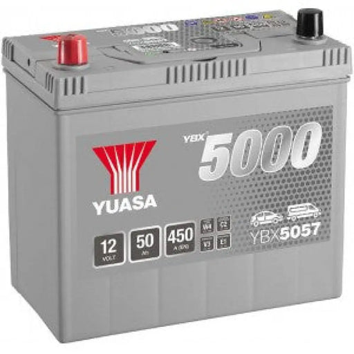 YUASA YBX5000 50AH 450A L+ JIS