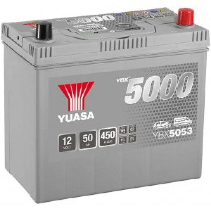 YUASA YBX5000 50AH 450A R+ JIS
