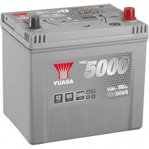 YUASA YBX5000 65AH 580A R+ JIS