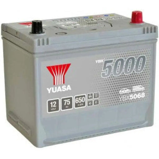 YUASA YBX5000 75AH 650A R+ JIS