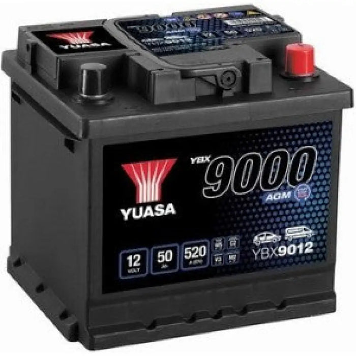 YUASA YBX9000 AGM 50AH 520A R+