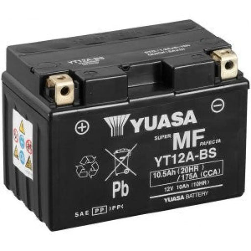 YUASA YT12A-BS 10.5AH 175A L+ AGM