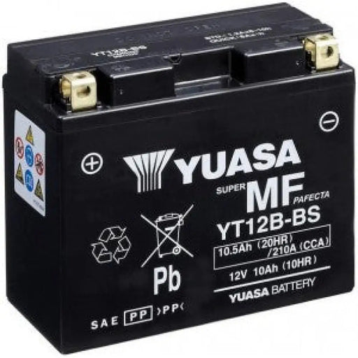 YUASA YT12B-BS 10.5AH 210A L+ AGM