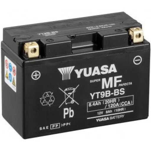 YUASA YT9B-BS 8.4AH 120A L+ AGM