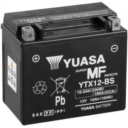 YUASA YTX12-BS 10.5AH 180A L+ AGM