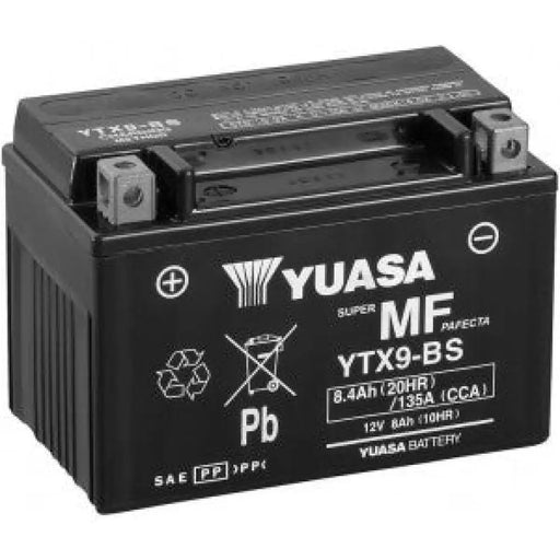 YUASA YTX9-BS 8.4AH 135A L+ AGM