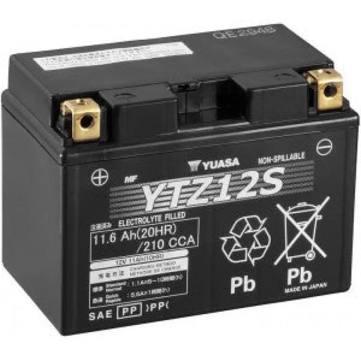 YUASA YTZ12S 11.6AH 210A L+ AGM