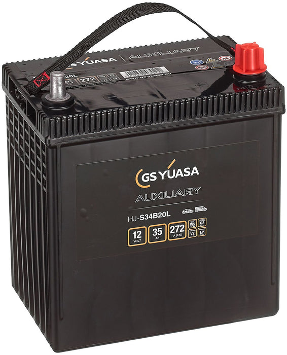 GS YUASA AUXILIARY 35AH 272A R+ JIS
