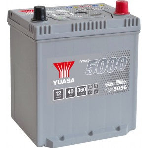 YUASA YBX5000 40AH 360A R+ JIS B1