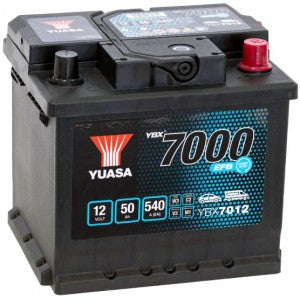 YUASA YBX7000 EFB 50AH 540A R+