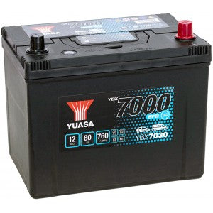 YUASA YBX7000 EFB 80AH 760A R+ JIS