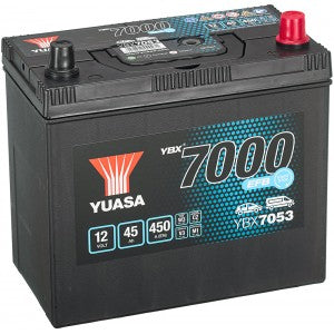 YUASA YBX7000 EFB 45AH 450A R+ JIS