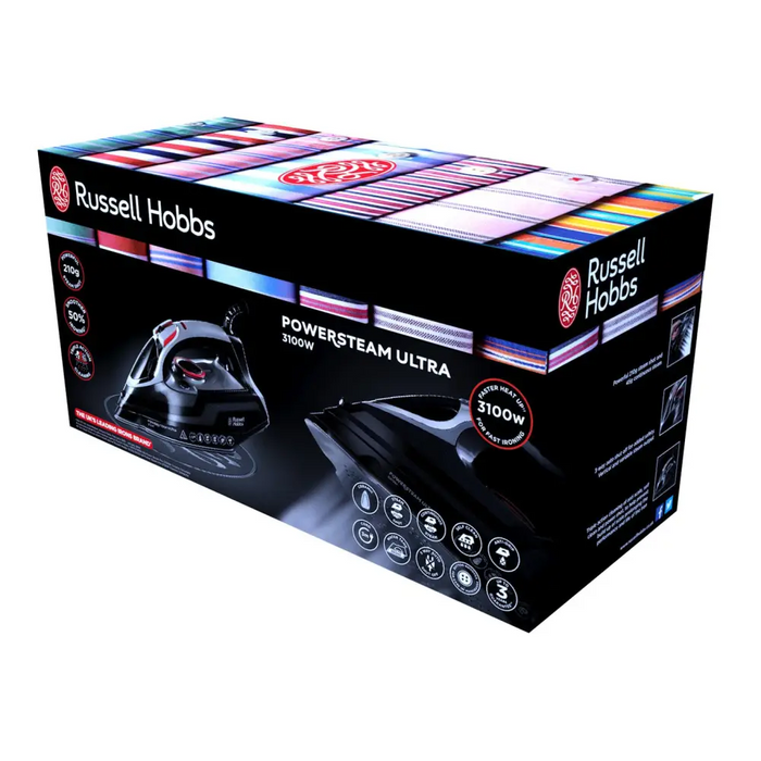 Ютия Russell Hobbs 20630-56 Суха и парна ютия Керамична
