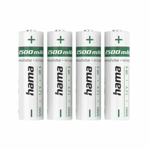 Зареждащи се батерии Hama 00223531 2500 mAh 1,2 V AA (4