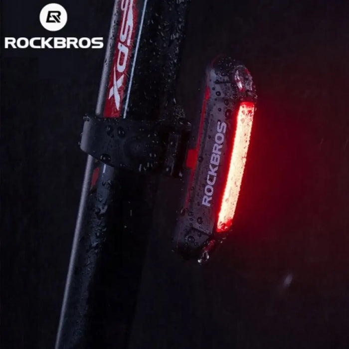Задна светлина Rockbros A54BK + micro USB