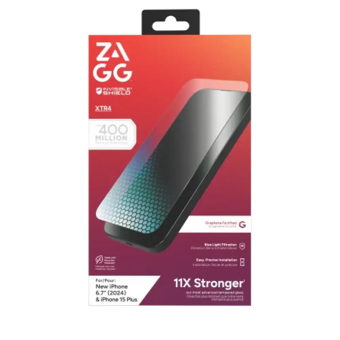 ZAGG InvisibleShield Glass XTR4 Graphene защитно стъкло