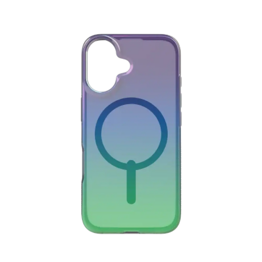 ZAGG Milan Snap Case с MagSafe за iPhone 16 - зелен/лилав