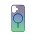 ZAGG Milan Snap Case с MagSafe за iPhone 16 - зелен/лилав